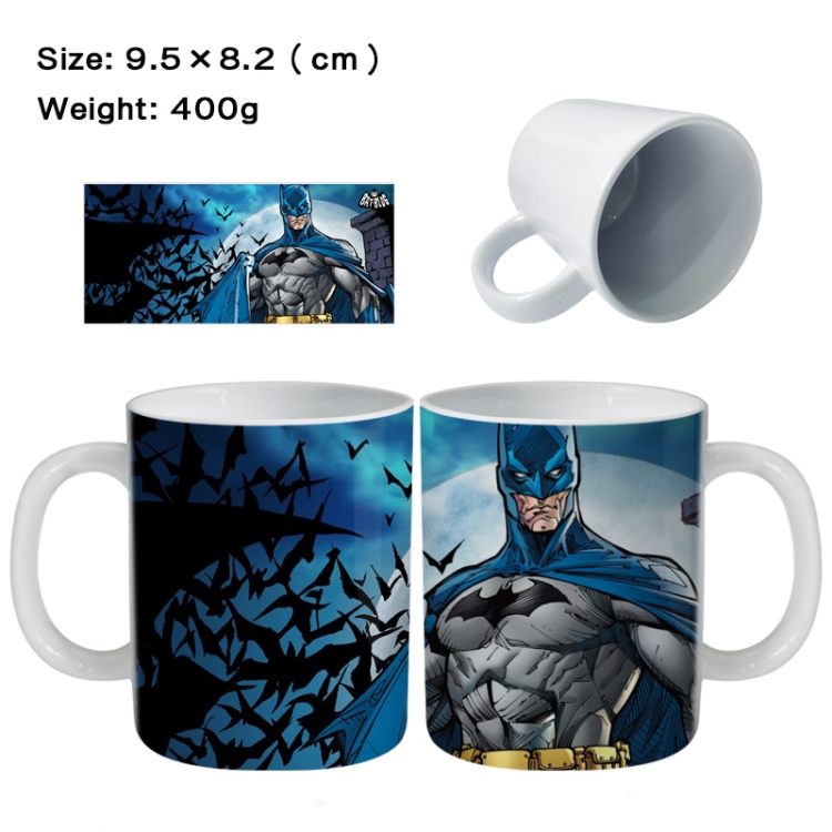 Batman Anime peripheral ceramic cup tea cup drinking cup 9.5X8.2cm