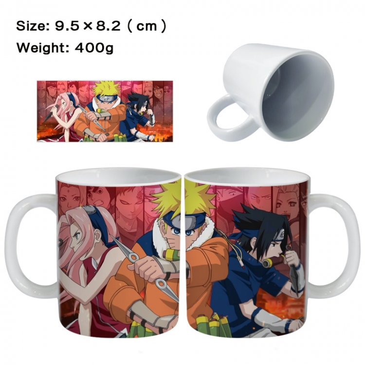Naruto Anime peripheral ceramic cup tea cup drinking cup 9.5X8.2cm