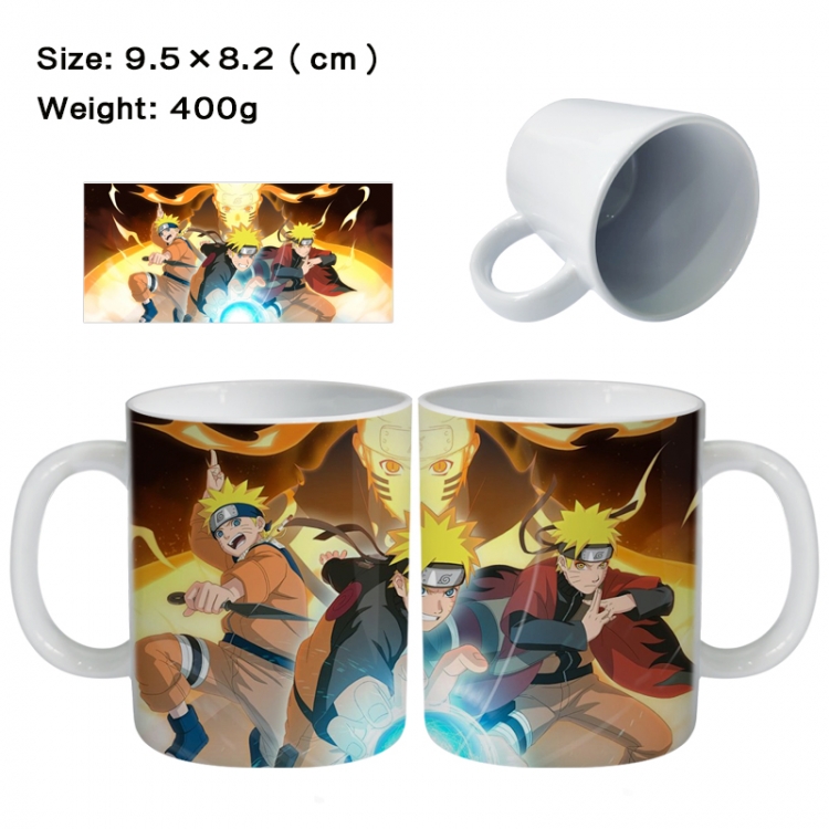 Naruto Anime peripheral ceramic cup tea cup drinking cup 9.5X8.2cm