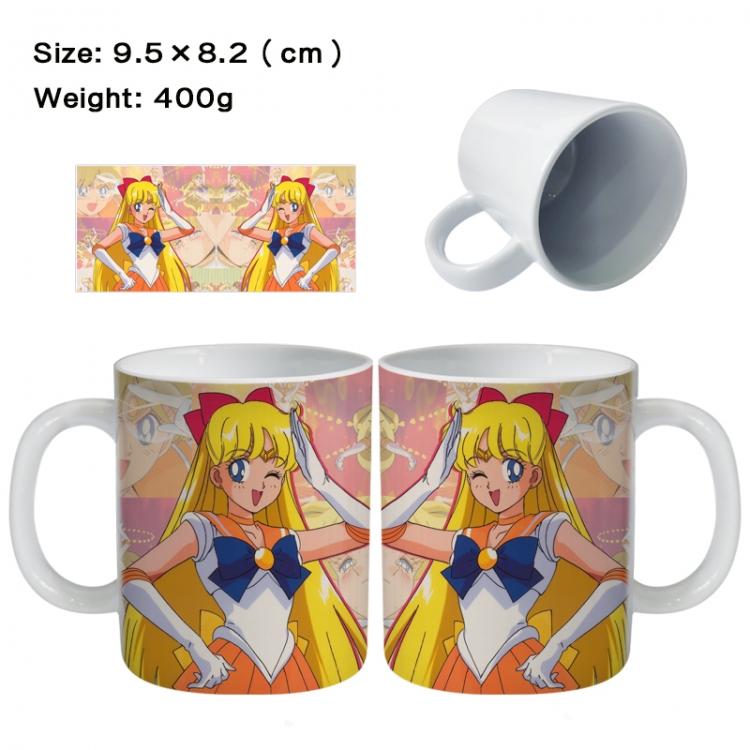 sailormoon Anime peripheral ceramic cup tea cup drinking cup 9.5X8.2cm