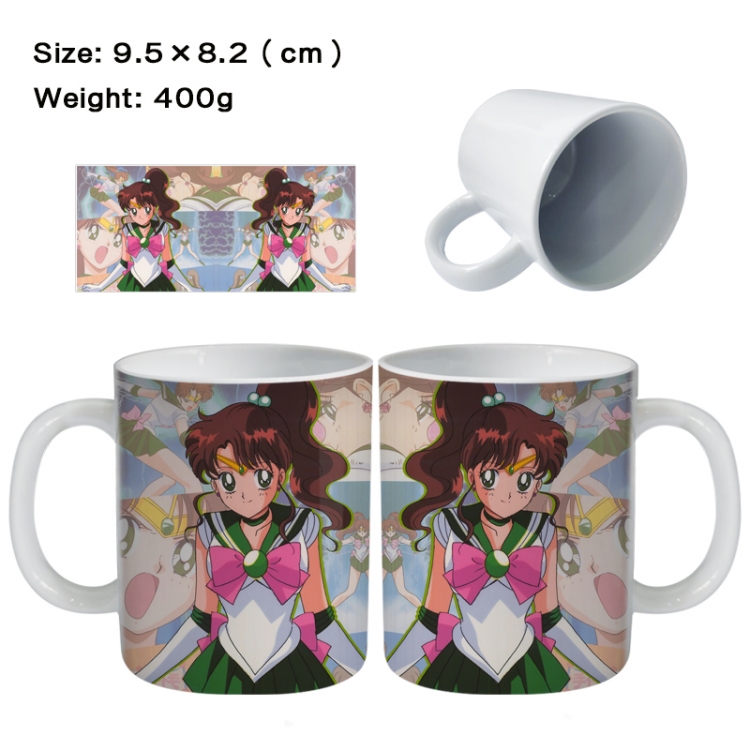 sailormoon Anime peripheral ceramic cup tea cup drinking cup 9.5X8.2cm