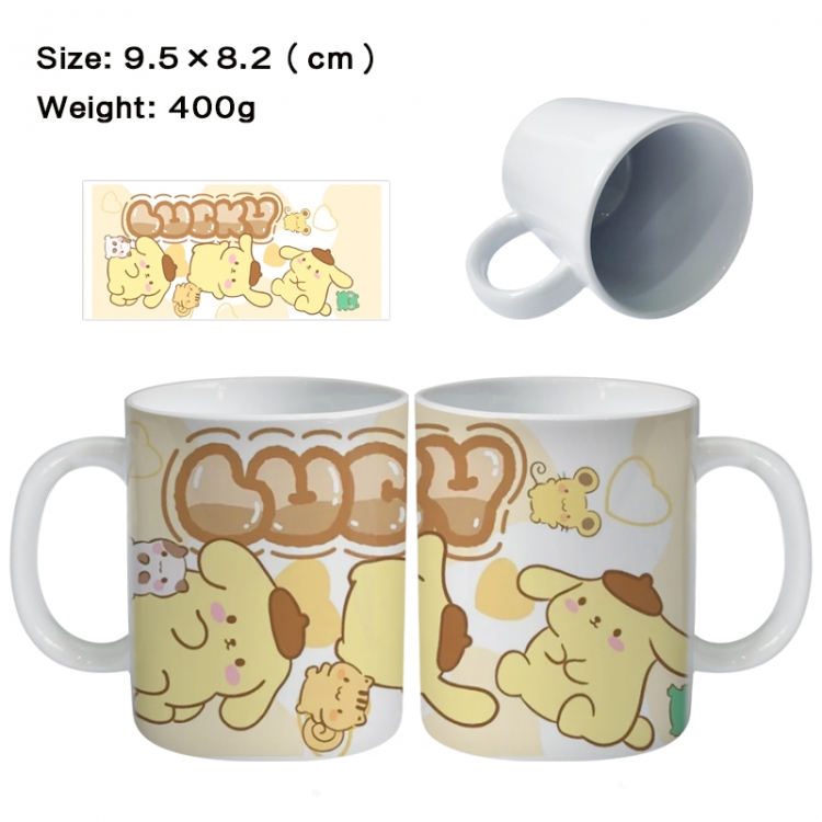 sanrio Anime peripheral ceramic cup tea cup drinking cup 9.5X8.2cm