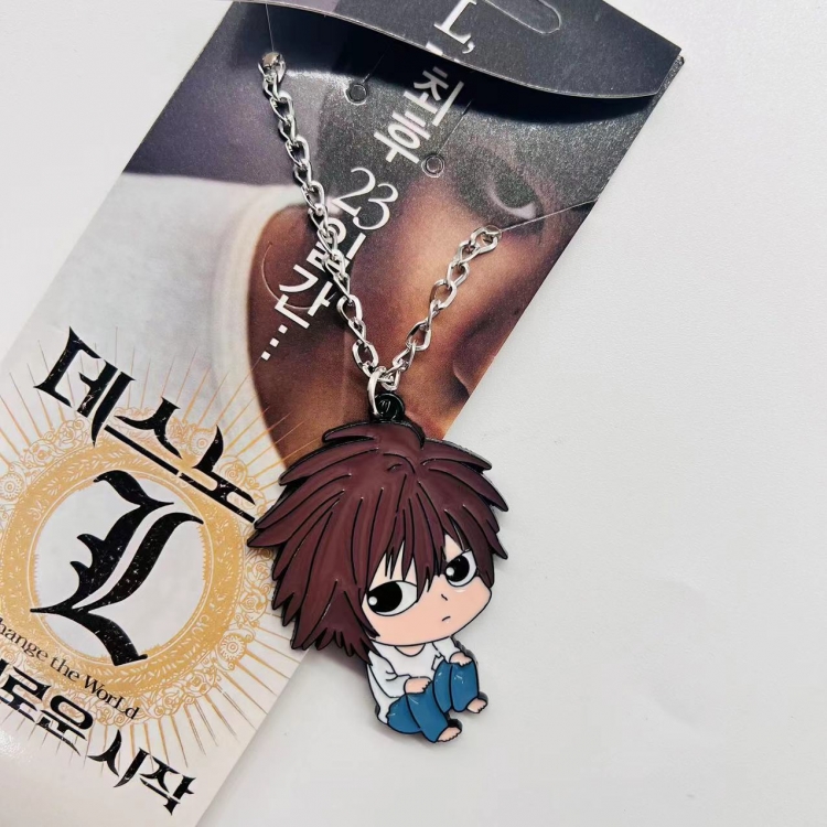 Death note Anime Surrounding Large Colored Character Necklace Pendant price for 5 pcs