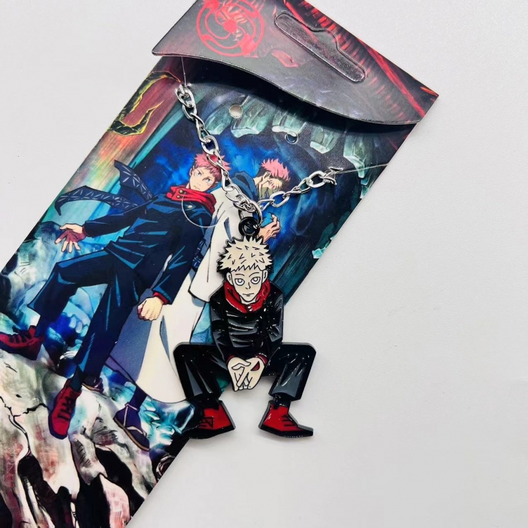 Jujutsu Kaisen Anime Surrounding Large Colored Character Necklace Pendant price for 5 pcs