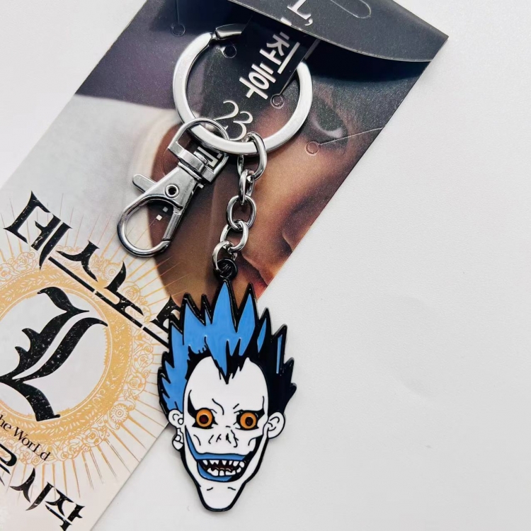 Death note Anime peripheral large colored character keychain  price for 5 pcs