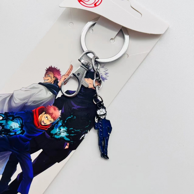 Jujutsu Kaisen Anime peripheral small colored character keychain price for 5 pcs