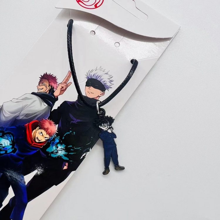 Jujutsu Kaisen Anime peripheral small colored character necklace pendant price for 5 pcs
