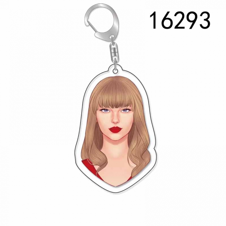 Taylor Swift Anime Acrylic Keychain Charm price for 5 pcs
