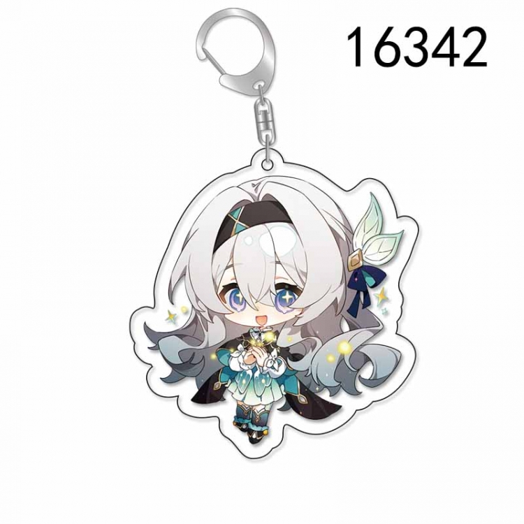 Honkai: Star Rail Anime Acrylic Keychain Charm price for 5 pcs