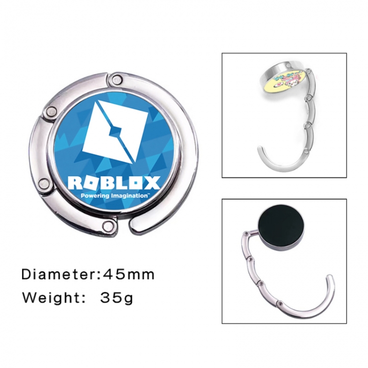 Roblox Anime folding bag hanger table edge bag hook 45mm