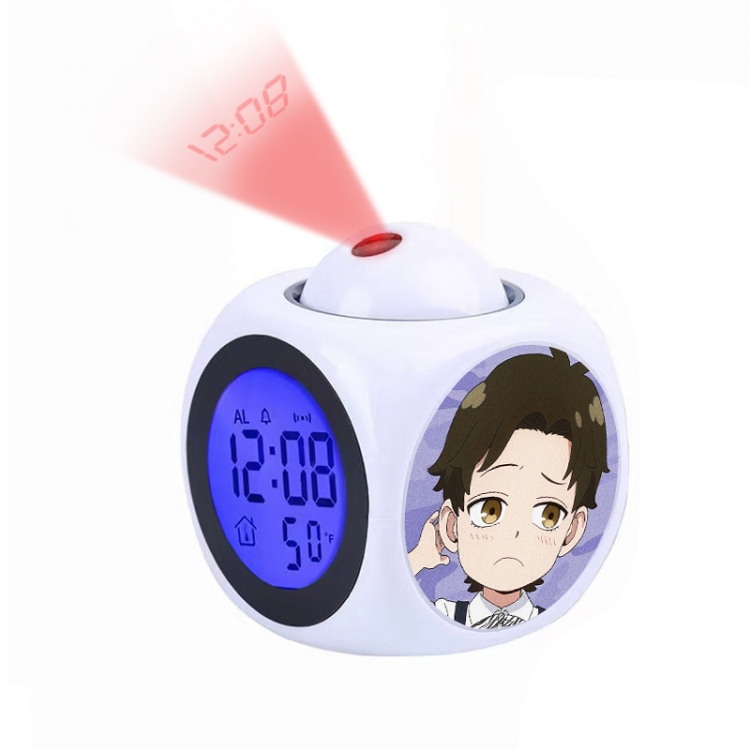 SPY×FAMILY Anime projection alarm clock electronic clock 8x8x10cm