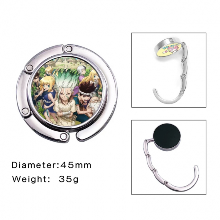 HunterXHunter Anime folding bag hanger table edge bag hook 45mm