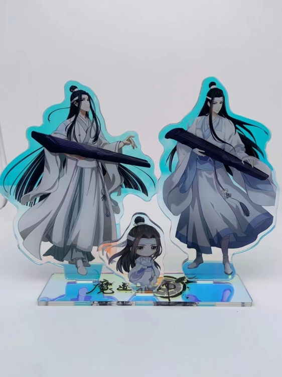 The wizard of the de Sandwich acrylic rainbow effect triple insertion acrylic Standing Plates 15cm 15cm 6cm