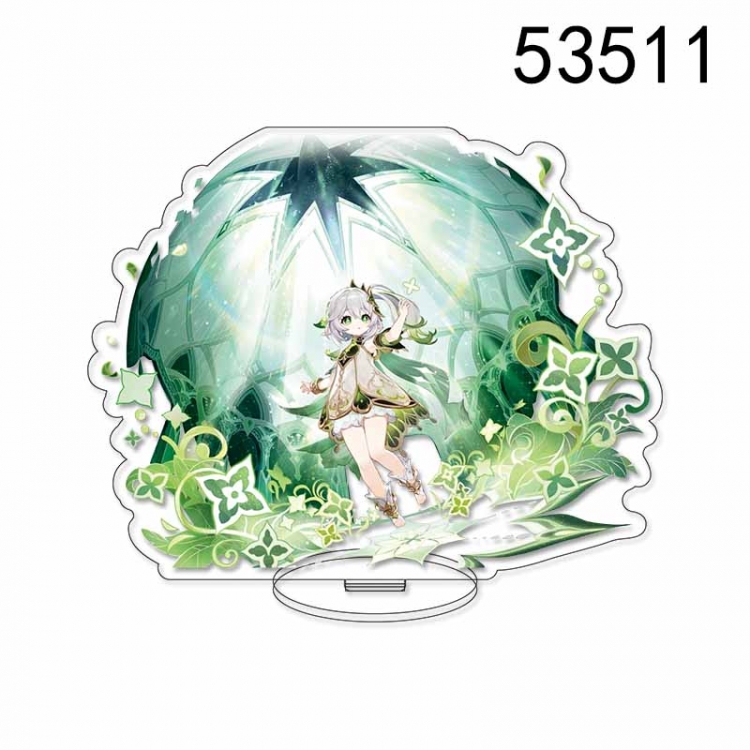 Genshin Impact Anime characters acrylic Standing Plates Keychain 15CM