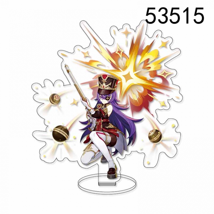 Genshin Impact Anime characters acrylic Standing Plates Keychain 15CM