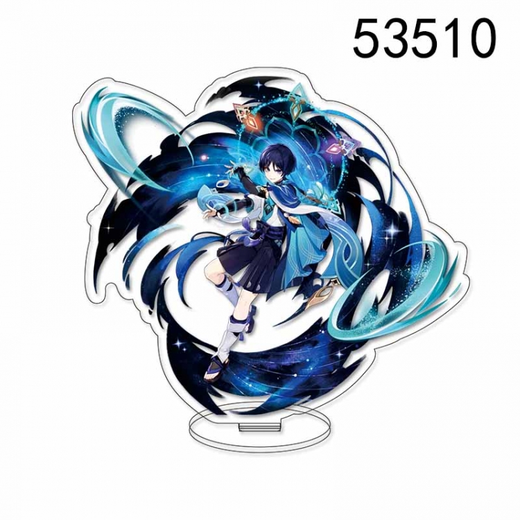 Genshin Impact Anime characters acrylic Standing Plates Keychain 15CM