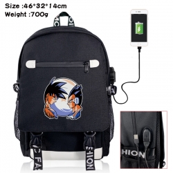 DRAGON BALL canvas USB backpac...