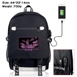 Berserk canvas USB backpack ca...