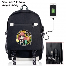 SPYxFAMILY canvas USB backpack...