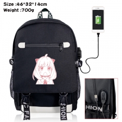 SPYxFAMILY canvas USB backpack...