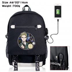 SPYxFAMILY canvas USB backpack...