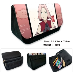 Naruto Anime Velcro canvas zip...