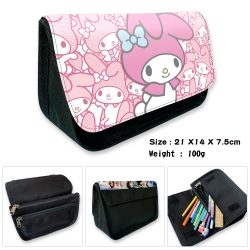 sanrio Anime Velcro canvas zip...