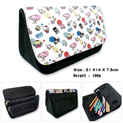 sanrio Anime Velcro canvas zip...