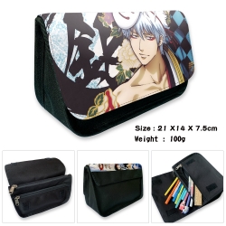 Gintama Anime Velcro canvas zi...