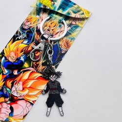 DRAGON BALL Anime peripheral large colored character keychain  price for 5 pcs