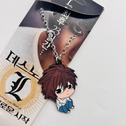 Death note Anime Surrounding Large Colored Character Necklace Pendant