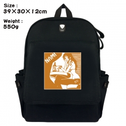 One Piece Canvas Flip Backpack...