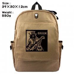 One Piece Canvas Flip Backpack...