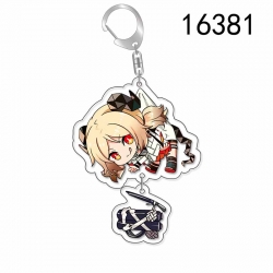 Arknights Anime acrylic Pendant Key Chain  price for 5 pcs