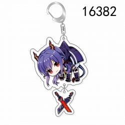 Arknights Anime acrylic Pendant Key Chain  price for 5 pcs