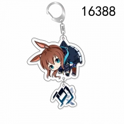 Arknights Anime acrylic Pendant Key Chain  price for 5 pcs