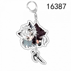 Arknights Anime acrylic Pendant Key Chain  price for 5 pcs