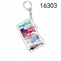 Taylor Swift Anime Acrylic Key...