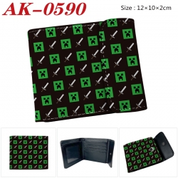 Minecraft Anime PU leather ful...