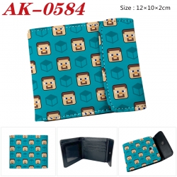 Minecraft Anime PU leather ful...