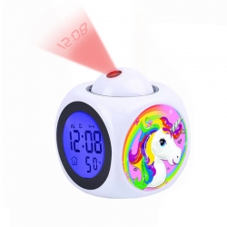 Unicorn Anime projection alarm...