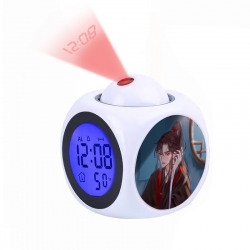 The wizard of the de Anime projection alarm clock electronic clock 8x8x10cm