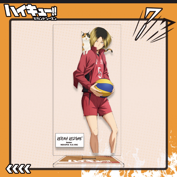 Haikyuu!! Anime characters acrylic Standing Plates Keychain 16cm