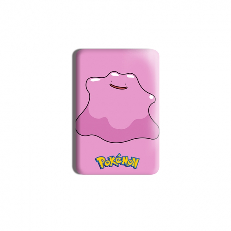 Pokemon Anime square tinplate badge chest badge 40X60CM price for 5 pcs