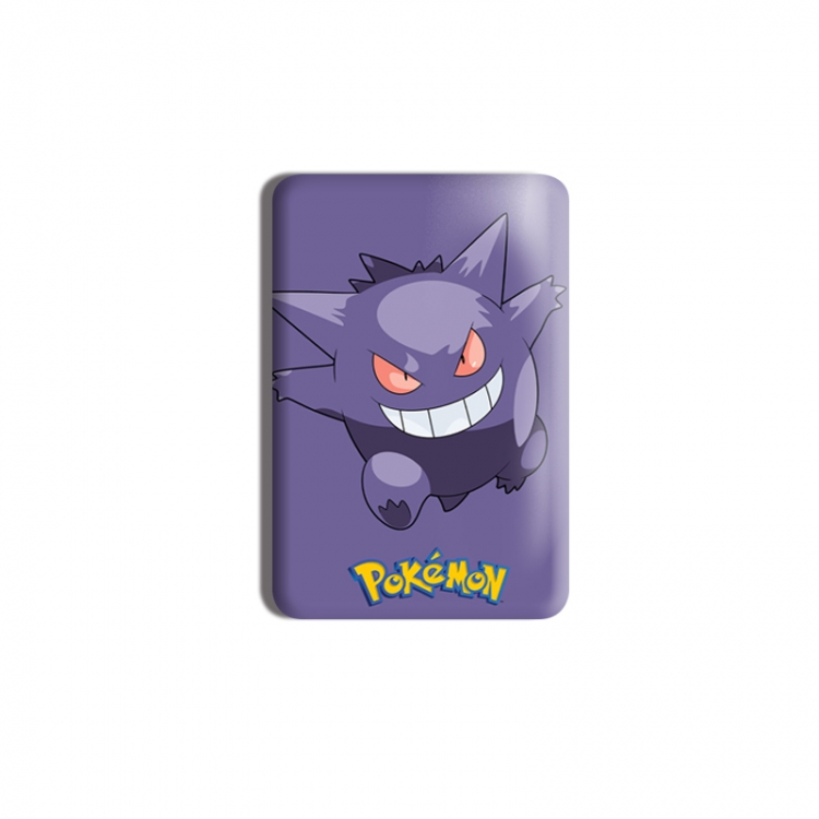 Pokemon Anime square tinplate badge chest badge 40X60CM price for 5 pcs