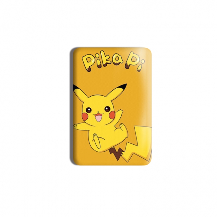 Pokemon Anime square tinplate badge chest badge 40X60CM price for 5 pcs
