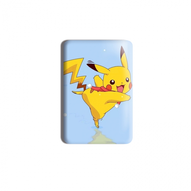 Pokemon Anime square tinplate badge chest badge 40X60CM price for 5 pcs