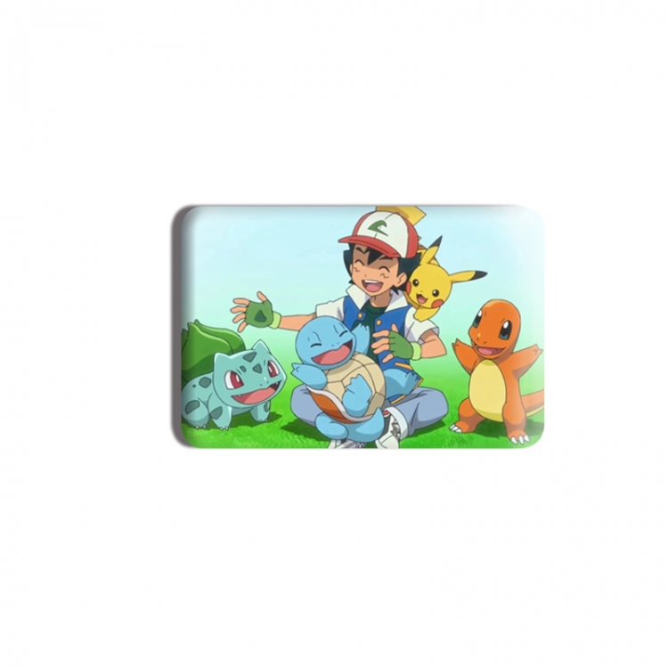 Pokemon Anime square tinplate badge chest badge 40X60CM price for 5 pcs