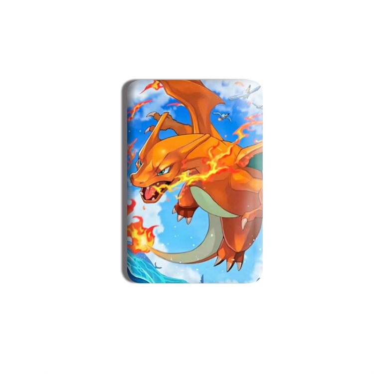Pokemon Anime square tinplate badge chest badge 40X60CM price for 5 pcs