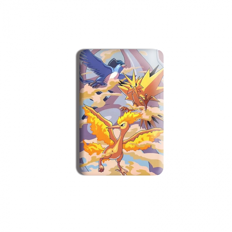 Pokemon Anime square tinplate badge chest badge 40X60CM price for 5 pcs